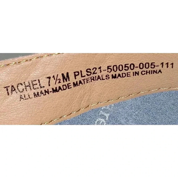 Baretraps Womens Slingback Sandal Blue Leather Crocodile Skin Open Toe Size 7.5M - Picture 8 of 9